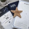 Name a Star Engraved Wooden Star Gift Set