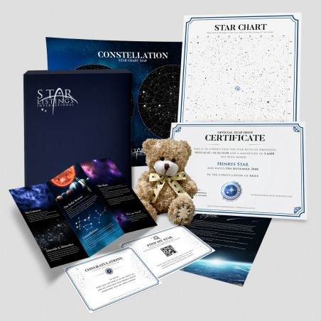 Name a Star Bear Gift Set